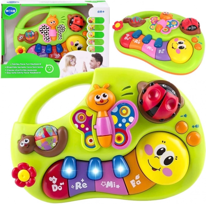 Piano mágico de colores para niños