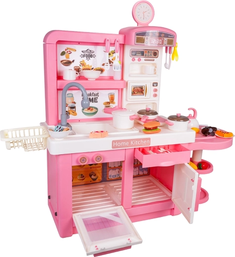 Sonidos de cocina y vapor seguro