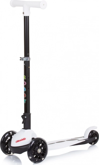 Patinete Chipolino Robby White con ruedas LED
