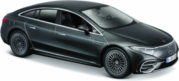 Modelo Mercedes-Benz EQS 2022 gris 1:24