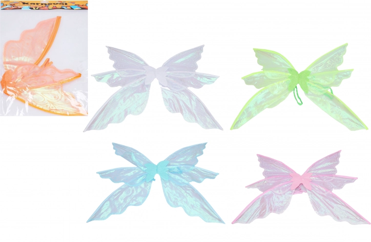 Alas de carnaval 51 × 59 cm – mix de colores