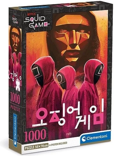 Puzzle compacto Clementoni Netflix Squid Game de 1000 piezas