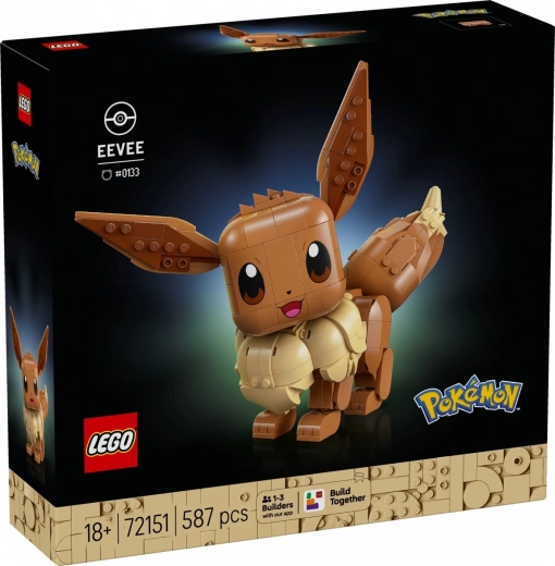 LEGO Pokémon Eevee set de construcción para adultos