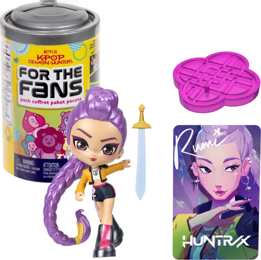 Mattel KPop Demon Hunters figura coleccionable sorpresa con accesorio y carta coleccionable (lata Soda Pop)