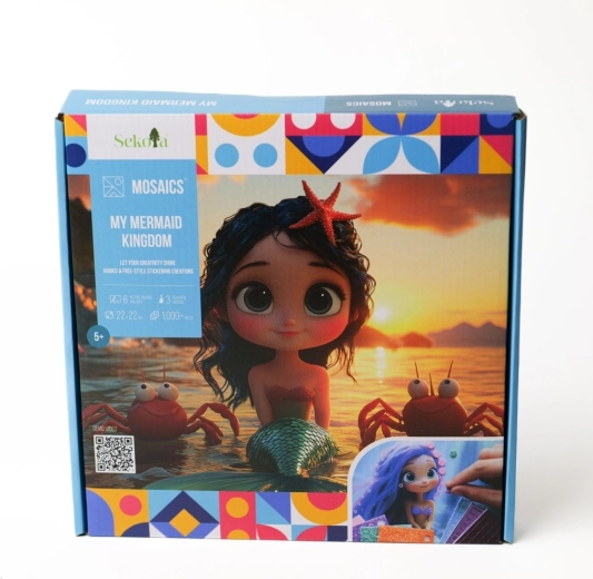 Sekoia set creativo de mosaicos My mermaid kingdom