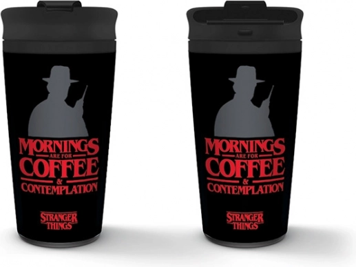 Taza de viaje de acero inoxidable STRANGER THINGS 450 ml