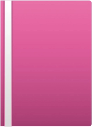 Carpeta de presentación A4 de polipropileno rosa