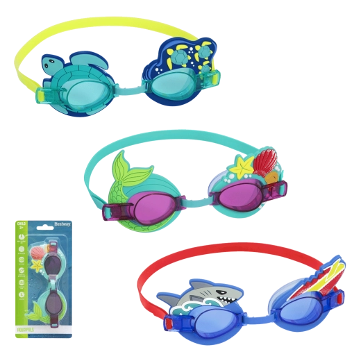 Gafas de natación infantiles Bestway AquaPals tiburón