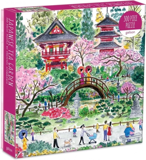 Puzzle Jardín japonés de té - 300 piezas