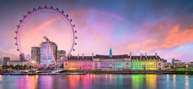 Puzle panorámico de 2000 piezas – Londres de RAVENSBURGER