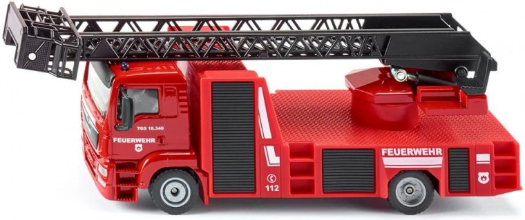 Camión de bomberos con escalera giratoria Siku 1:50