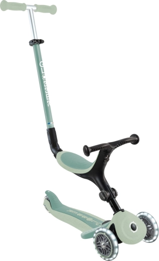 Globber go-up active lights ecologic 3v1 pistacho