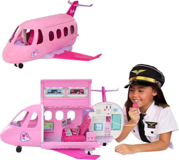 3 zonas de juego en un gran avión