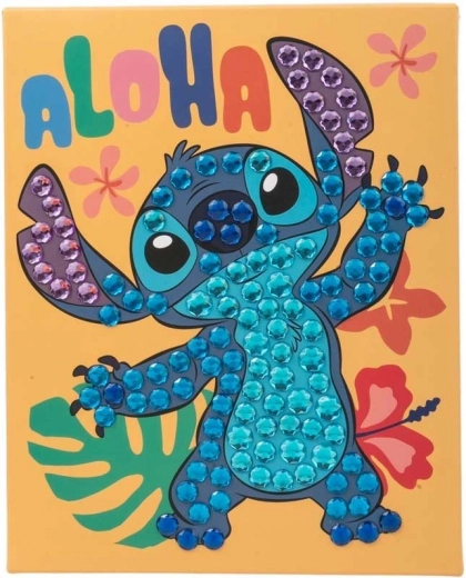 Pintura con diamantes Junior Disney: Stitch
