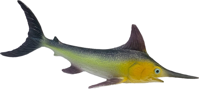 Pez espada de goma 16 cm