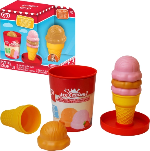 Set de helado en tarrina Algida Casdon (fresa-caramelo)