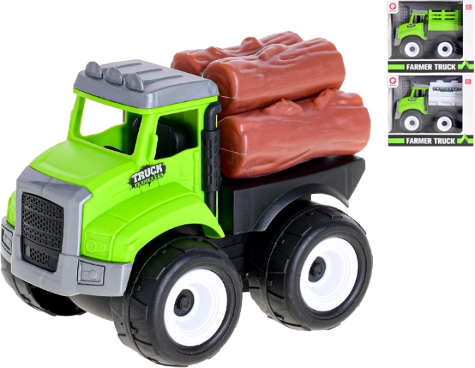 Coche de granja a fricción 16–17 cm, 3 tipos
