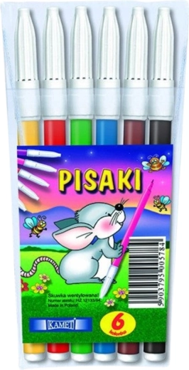Rotuladores KAMET 6 colores