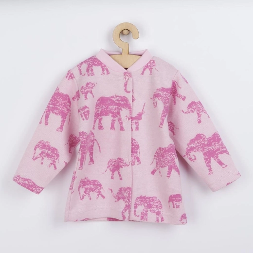 Chaqueta para bebé BABY SERVICE Elefantes rosa