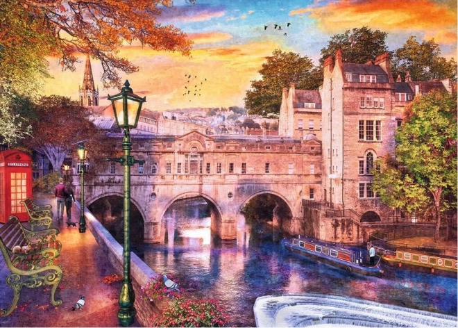 Puzzle RAVENSBURGER Romántica de balneario 1000 piezas