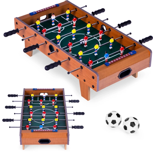 Mini futbolín de mesa ECOTOYS 70x35 cm