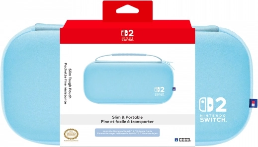 Funda HORI Slim Tough para Nintendo Switch 2, azul claro