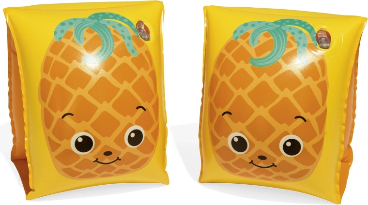 Bestway manguitos inflables para natación con fruta 23 × 15 cm amarillos