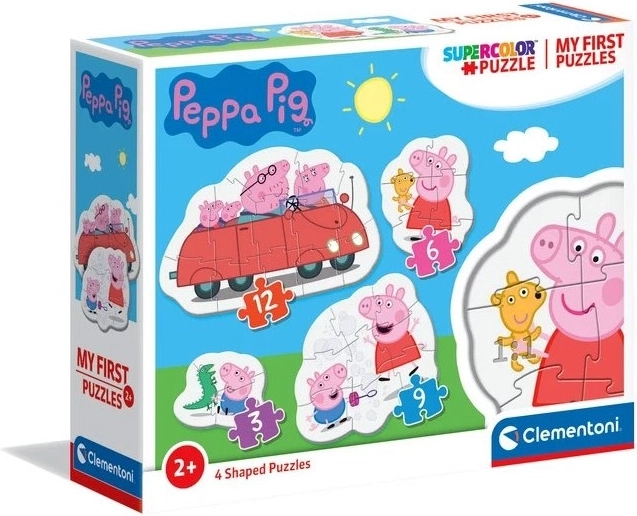 Mis primeros puzles Peppa Pig 4 en 1