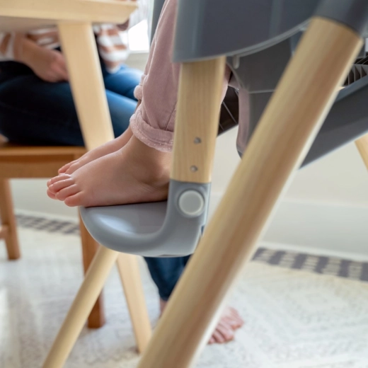 Posición ergonómica 90/90/90 y reposapiés