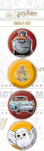 Harry Potter set de gomas – 4 uds