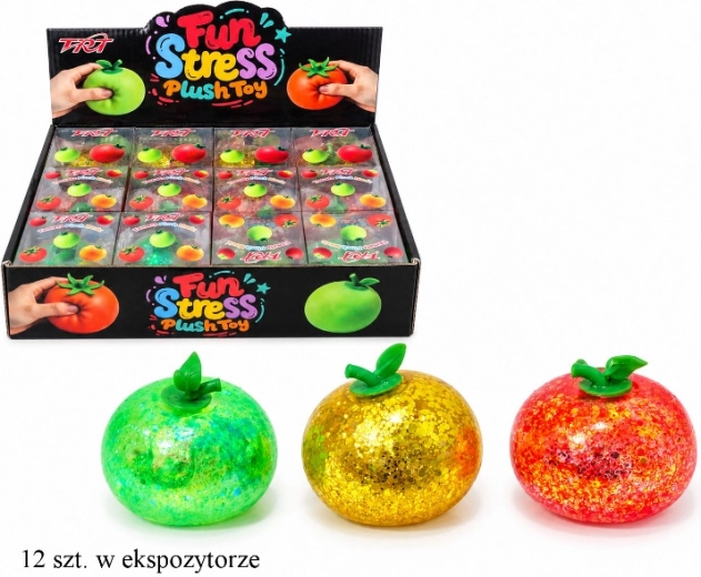 Pelota antiestrés de manzana - 1 unidad