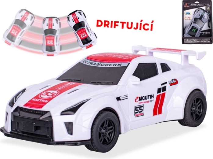 Coche de drift con volante de inercia 16 cm
