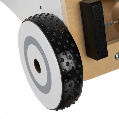 Conducción estable con ruedas de goma