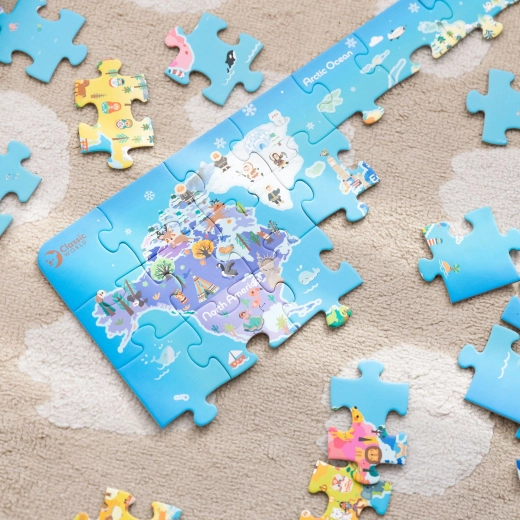 Aprender jugando con el mapa del mundo