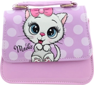 Alegre bolso con gatito