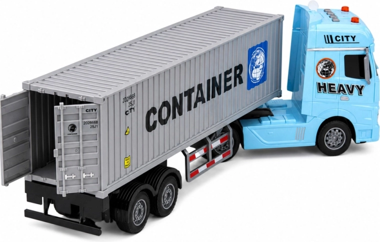 Puertas traseras abatibles del contenedor
