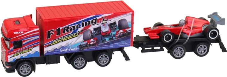 Transporte de carreras para el monoplaza