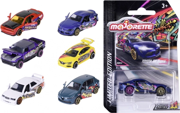 Majorette Limited Edition mix de 6 tipos