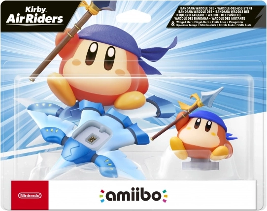 Amiibo Kirby en Warp Star (Kirby Air Ride)