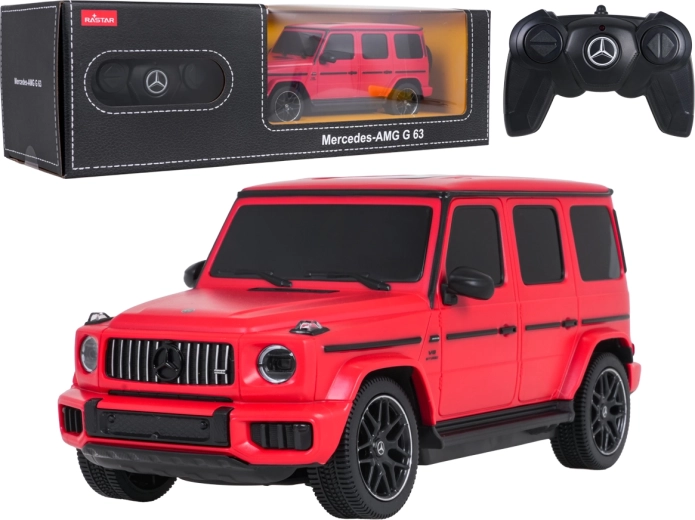 Rastar Mercedes-AMG G63 teledirigido 1:24 rojo