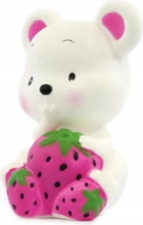 Ratón squishy antiestrés con fresas