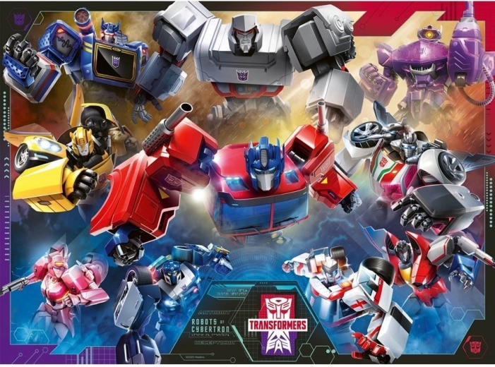 Puzzle Ravensburger Transformers XXL de 100 piezas