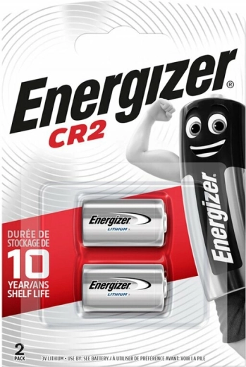 Batería de litio CR2 3 V ENERGIZER, paquete de 2 uds.
