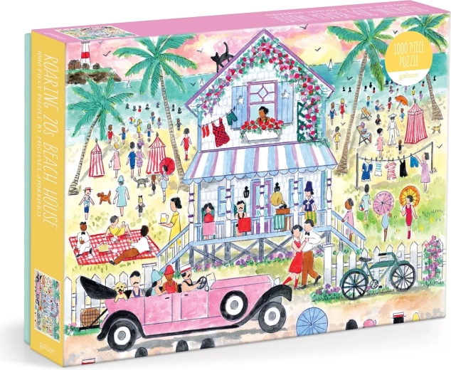 Puzzle Galison casa de playa al estilo de los años veinte 1000 piezas