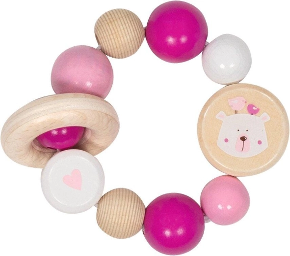 Goki aro táctil elástico con oso polar - 1 pieza