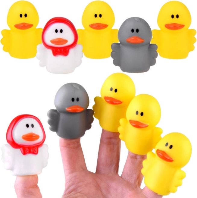 Patitos de goma marionetas de dedo Jokomisiada
