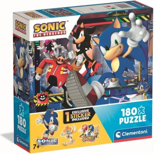 Puzzle Sonic el Erizo en acción, 180 piezas
