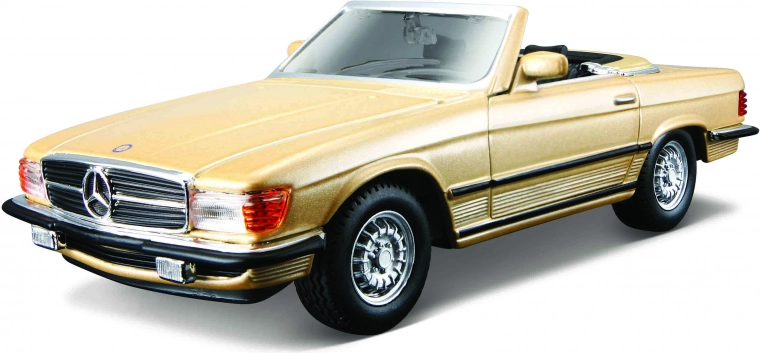 Modelo metálico Mercedes-Benz 450 SL 1977 1:32 Bburago Classic