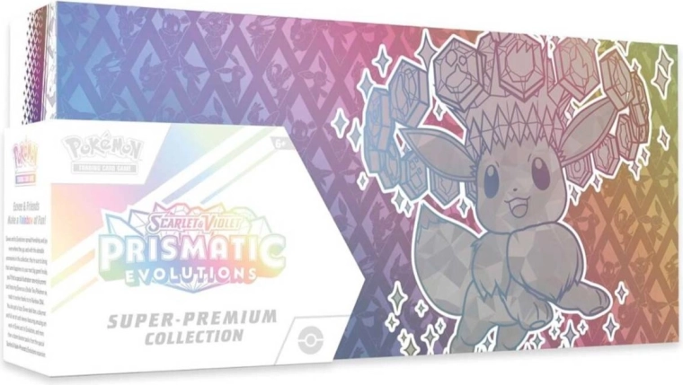 Pokémon TCG: Prismatic Evolutions – colección superpremium con Eevee