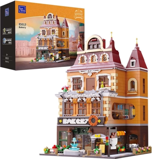 Set de construcción PANTASY panadería – edificio urbano modular, 2663 piezas